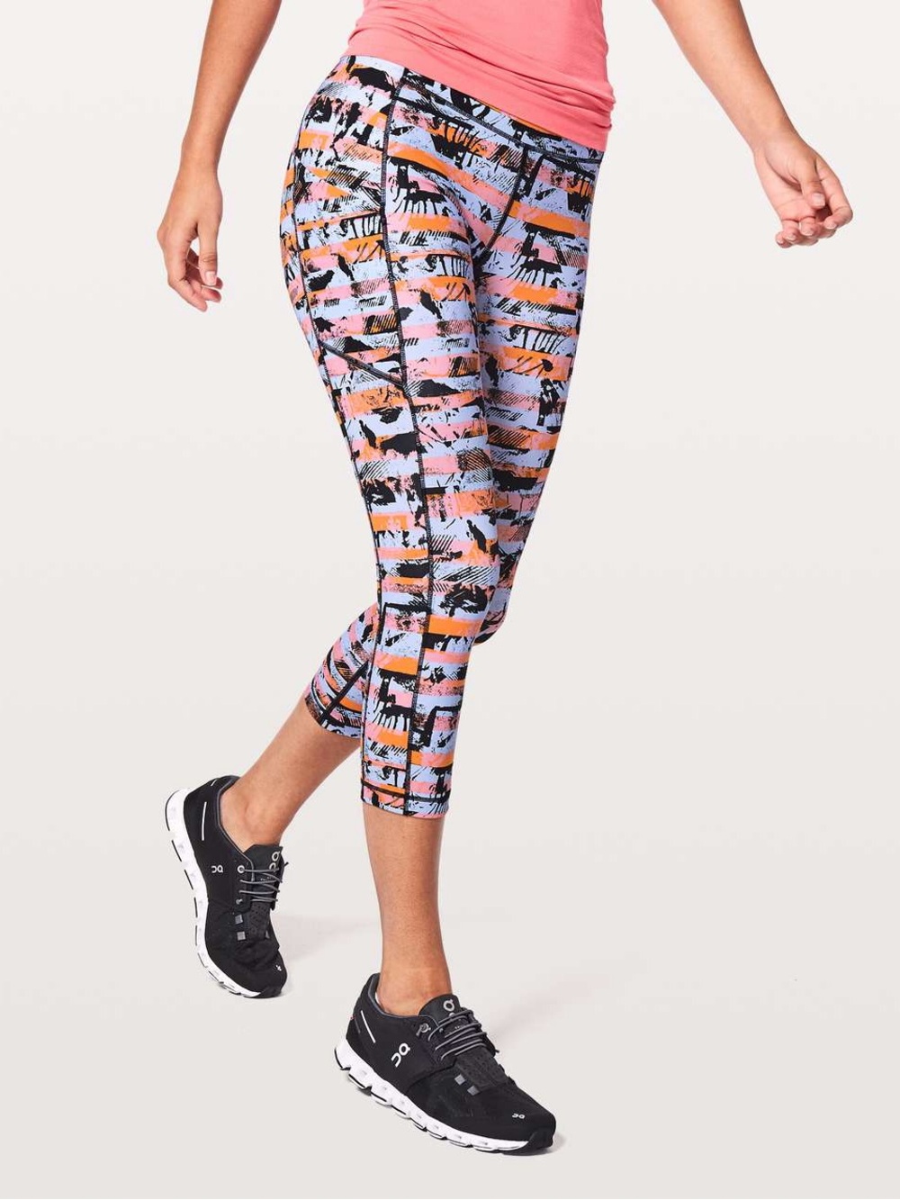 Lululemon Speed Up Crop in Inversion Multi - Size 4